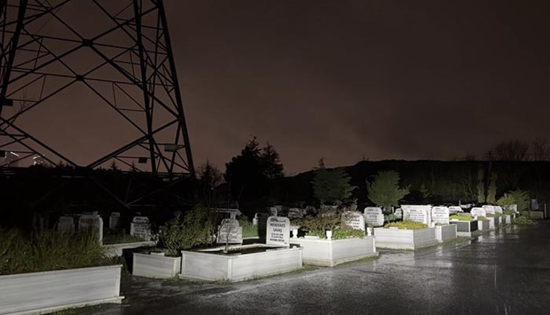 Sarıyer mezarlık ziyareti