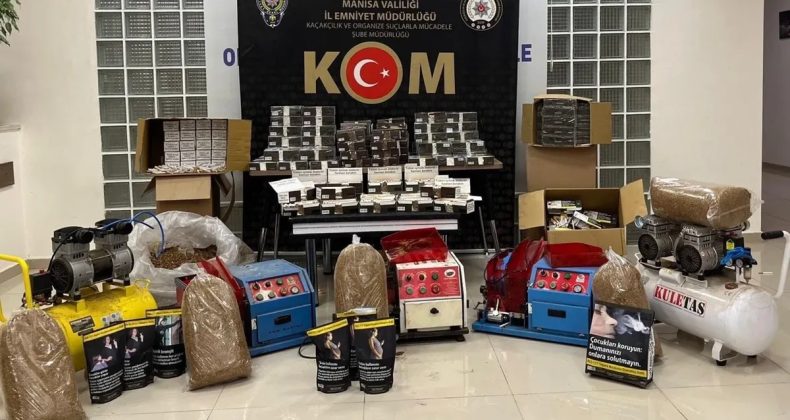 79 ilde ka&ccedil;ak t&uuml;t&uuml;n operasyonu! 337 ş&uuml;pheli yakalandı, 100 milyon TL'lik vergi kaybı &ouml;nlendi