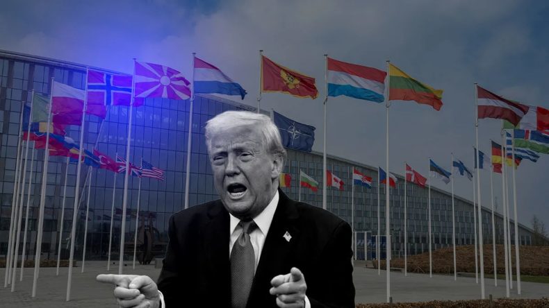 ABD Başkanı Trump&rsquo;tan NATO&rsquo;ya zehir zemberek s&ouml;zler: &lsquo;Kağıttan kaplana&rsquo; benzetti!