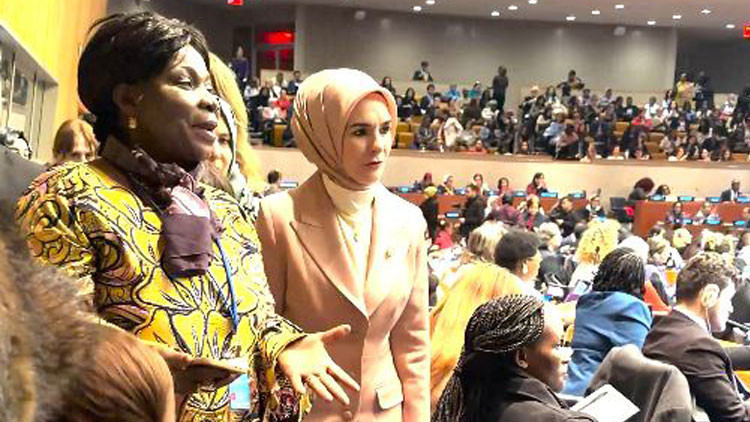 Aile ve Sosyal Hizmetler Bakanı G&ouml;ktaş'tan BM'de İsrail protestosu