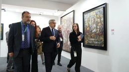 AK Parti Genel Başkan Yardımcısı H&uuml;seyin Yayman ArtAnkara 12. Uluslararası &Ccedil;ağdaş Sanat Fuarını Ziyaret Etti