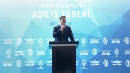 AK Parti Genel Sekreteri Eyy&uuml;p Kadir İnan, İzmir Eğitim Yatırımları A&ccedil;ılış T&ouml;reni'nde konuştu