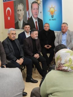 AK Parti’den ilçe teşkilatlarına Ramazan ziyaretleri sürüyor