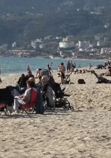 Alanya'da Mart ayında deniz keyfi