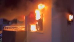 Alanya&rsquo;da 5 Katlı Apartmanda Yangın &Ccedil;ıktı