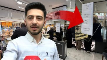 Altına Talep Patladı! Kuyumcu, Gelen Sorudan Sıkılıp Bu Yazıyı Astı