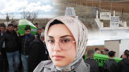 Anne ve babasının mezarında dua okurken &ouml;ld&uuml;r&uuml;ld&uuml;! Gamze, son yolculuğuna uğurlandı