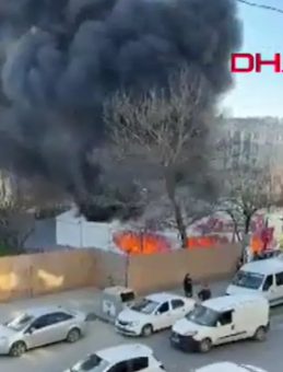 Arnavutk&ouml;y'de İftar &Ccedil;adırında Yangın! B&ouml;lgeye Ekipler Sevk Edildi