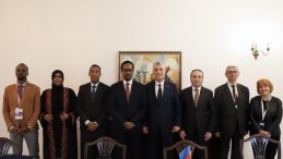 Bakan Bolat, Somalili mevkidaşı Hassan ile bir araya geldi