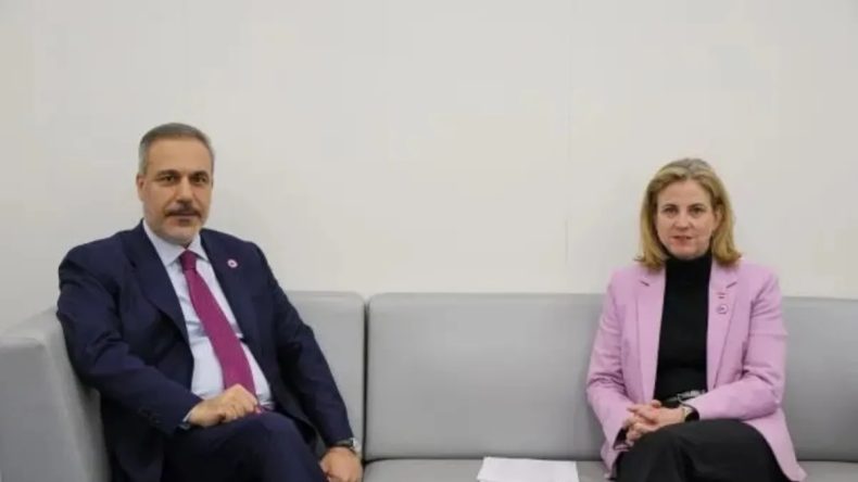 Bakan Fidan Avusturyalı Mevkidaşı ile G&ouml;r&uuml;şt&uuml;