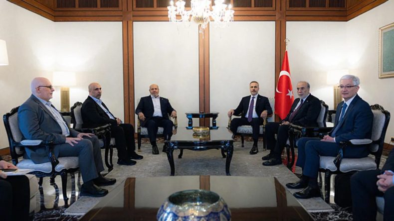 Bakan Fidan, Hamas Heyetiyle Görüştü