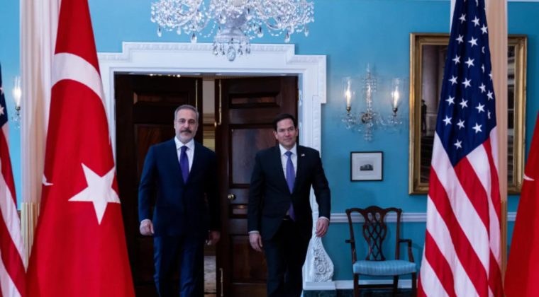 Bakan Fidan Rubio ile g&ouml;r&uuml;şt&uuml;!