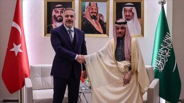 Bakan Fidan, Suudi Arabistanlı Mevkidaşı Faysal bin Ferhan ile G&ouml;r&uuml;şt&uuml;