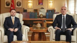 Bakan G&uuml;rlek'ten Bakan Ersoy'a Ziyaret