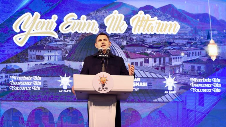 Bakan Kurum Hatay&rsquo;da iftara katıldı… &ldquo;Yeniden diriliş kavramı bir şehir olsaydı o şehrin adı Hatay olurdu&rdquo;