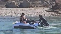 Baraja U&ccedil;an Ara&ccedil;ta Kurtarılmayı Bekledi: Can Pazarı Kamerada