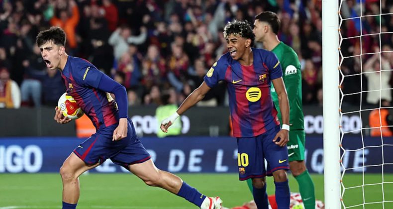 Barcelona 3 golle kazandı ama Atletico Madrid turladı!