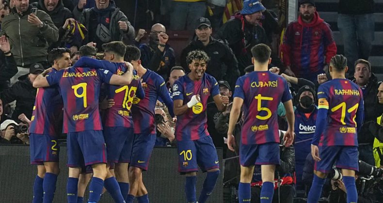 Barcelona, Newcastle United&rsquo;ı 7 golle eledi!