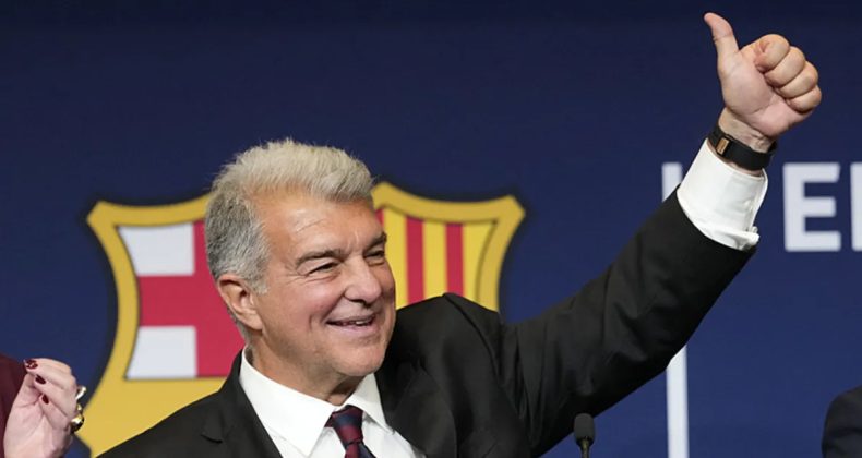 Barcelona'da Joan Laporta, Yeniden Başkan Se&ccedil;ildi