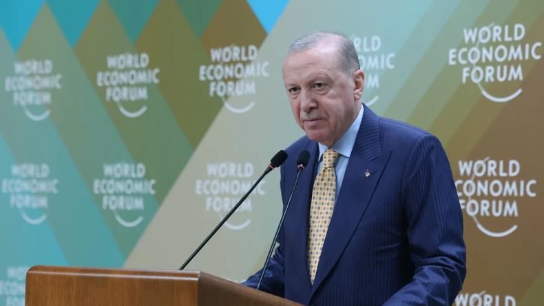 Başkan Erdoğan, D&uuml;nya Ekonomik Forumu Toplantısına Katıldı