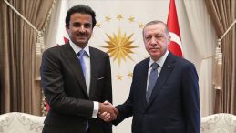 Başkan Erdoğan, Katar Emiri Al Sani ile g&ouml;r&uuml;şt&uuml;