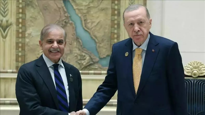 Başkan Erdoğan Pakistan Başbakanı ile G&ouml;r&uuml;şt&uuml;