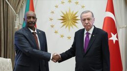Başkan Erdoğan, Sudan Egemenlik Konseyi Başkanı ile G&ouml;r&uuml;şt&uuml;