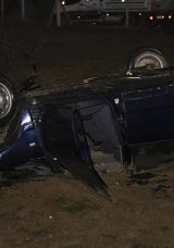 Başkentte kontrolden &ccedil;ıkan otomobil takla attı: 1 &ouml;l&uuml;