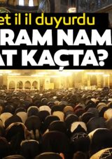 Bayram Namazı Saat Ka&ccedil;ta? 2026 İstanbul Bayram Namazı Saati Belli Oldu!