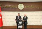Beşiktaş Başkanı Serdal Adalı'dan Hazine ve Maliye Bakanı Mehmet Şimşek'e Ziyaret!