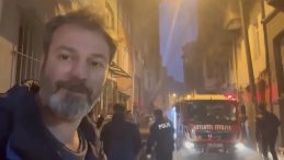 Beyoğlu&rsquo;nda Yangın: Umut &Ouml;zkan Son Anda Kurtuldu