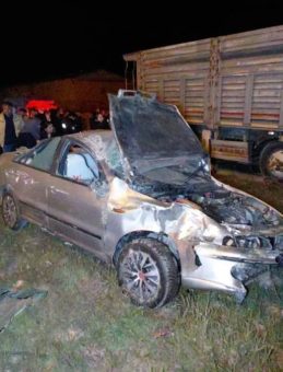 Bolu'da feci kaza! Ortalık savaş alanına d&ouml;nd&uuml;: 4 yaralı