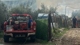 Bungalovda Yangın &Ccedil;ıktı!