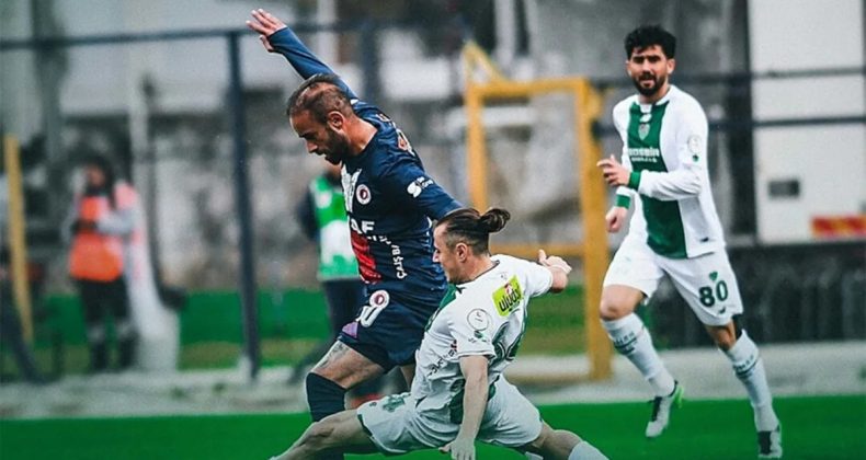 Bursaspor ile Fethiyespor ma&ccedil;ında kazanan yok