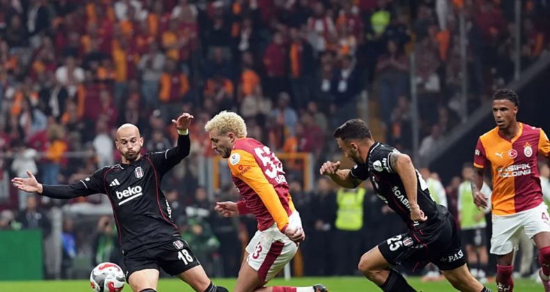 CANLI | S&uuml;per Lig'de dev derbi! Beşiktaş-Galatasaray ma&ccedil;ının 11'leri belli oldu&hellip;
