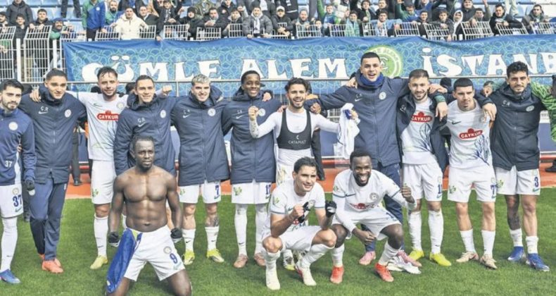 Çaykur Rizespor Üç Puanla Güçlendi