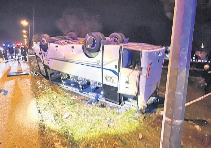 Cezaevi Nakil Araçları Kazası