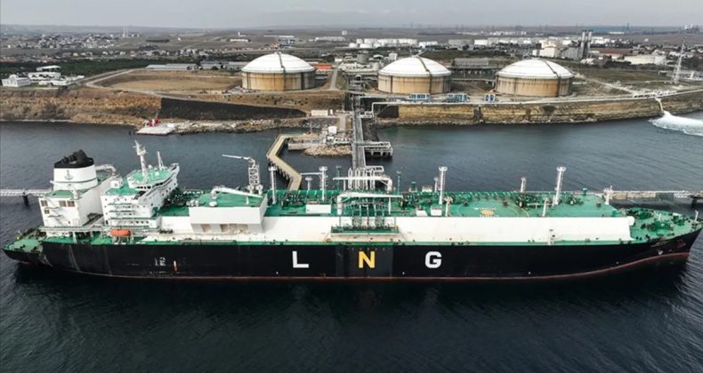 Cezayir'den yola çıkan LNG gemisi 5 Nisan'da Türkiye'ye ulaşacak