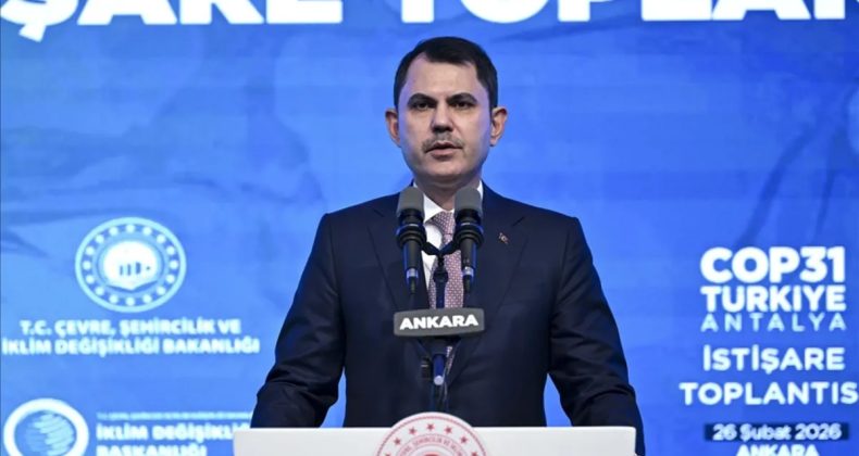 COP31 Başkanı Murat Kurum Türkiye'nin Önceliklerini Açıklayacak