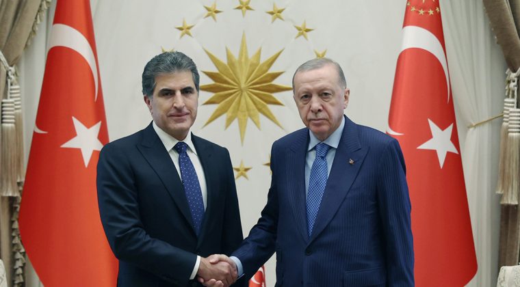 Cumhurbaşkanı Erdoğan, IKBY Başkanı Barzani ile telefonda g&ouml;r&uuml;şt&uuml;