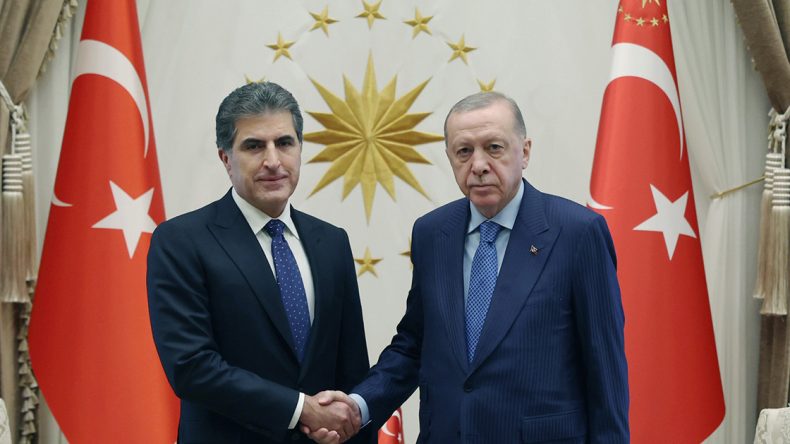 Cumhurbaşkanı Erdoğan, IKBY Başkanı Barzani ile telefonda g&ouml;r&uuml;şt&uuml;
