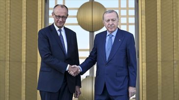 Cumhurbaşkanı Erdoğan, Şans&ouml;lyesi Merz ile Telefonda G&ouml;r&uuml;şt&uuml;