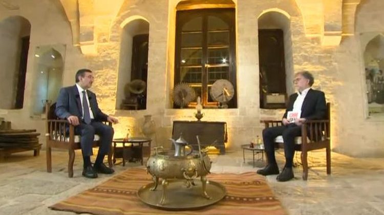 Cumhurbaşkanı Yardımcısı Cevdet Yılmaz CNN T&uuml;rk'te: &Ccedil;elik kubbemiz gelişiyor