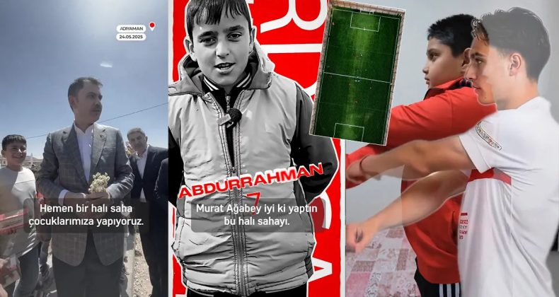 Depremzede &ccedil;ocuklar hayallerine kavuştu! Bakan Kurum: "Belki biri ay-yıldızlı formayı giyer"