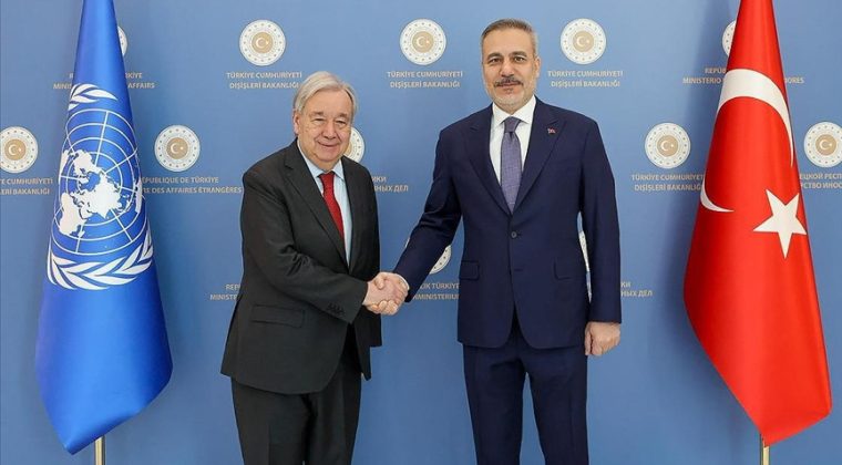 Dışişleri Bakanı Fidan, BM Genel Sekreteri Guterres ile telefonda g&ouml;r&uuml;şt&uuml;