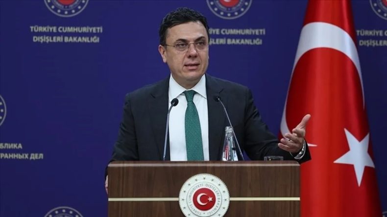 Dışişleri Bakanlığı S&ouml;zc&uuml;s&uuml; Ke&ccedil;eli: "Temsilciliklerimizin acil durum hatları 7 g&uuml;n 24 saat a&ccedil;ıktır"