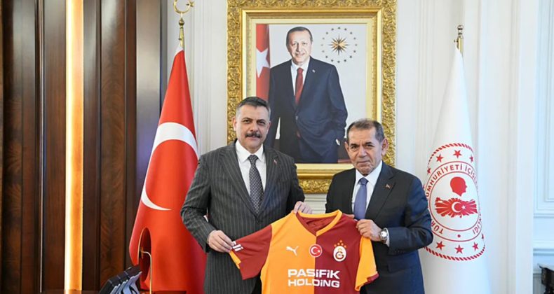 Dursun Özbek'ten İçişleri Bakanı Mustafa Çiftçi'ye ziyaret