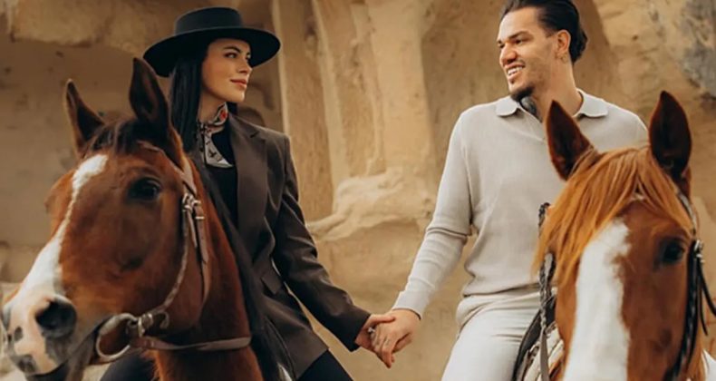 Ederson ve Eşi Tatilde Kapadokya'yı Tercih Etti