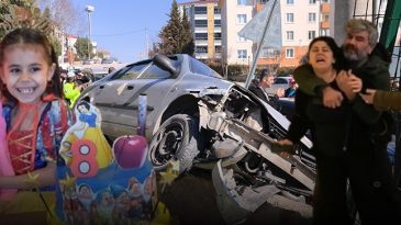 El freni &ccedil;ekilmeyen otomobil, dede ve torunlarını ezdi: 1 &ouml;l&uuml;, 2 ağır yaralı