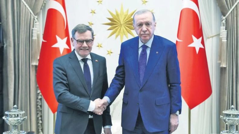 Erdoğan, Almanya Dışişleri Bakanı&rsquo;nı kabul etti